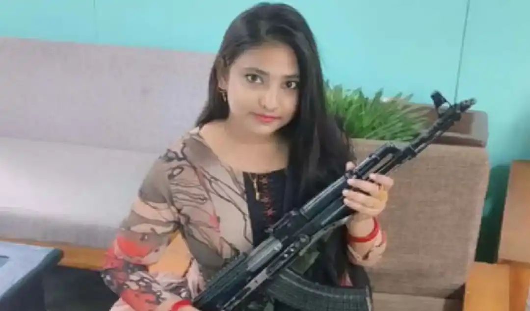 Gifted AK-47 to wife